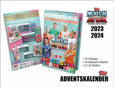 Produktbild von Topps - Bundesliga Match Attax 2023/24 - Adventskalender