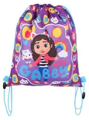 Obrázek produktu pro Gabby's Dollhouse – sportovní taška, taška na tělocvik, 37 cm