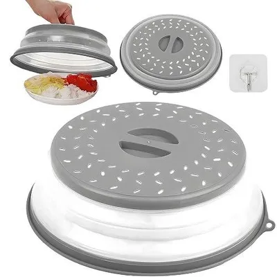 Zdjęcie produktu dla Pokrywa do kuchenki mikrofalowej składana 27 cm polipropylene