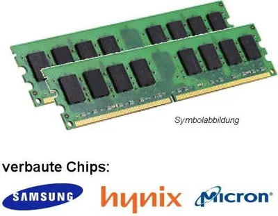 Produktbild von 8GB Kit (2x4GB) für HP Workstation Z200 (PC3-10600U) Speicher RAM kompatibel