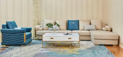 Produktbild von Moderne Sofa Eckgarnitur L Form Polster Sitz Ecke Couch Sessel Ecksofa Sofas Neu