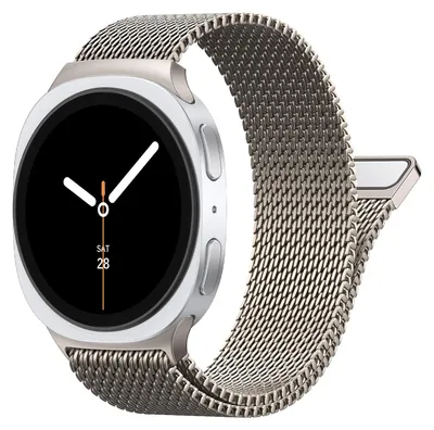 Imagen del producto de Solidchoice - Correa magnética de repuesto para Galaxy Watch 8 (estilo milanese)