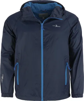 Produktbild von Blue Wave Herren Funktionsjacke Fabian - Outdoor-Jacke Regenjacke Wander- und Fahrradjacke in Marine Größe XL