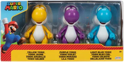 Image de Super Mario Bros Yoshi Pack 3 Figuren 10cm