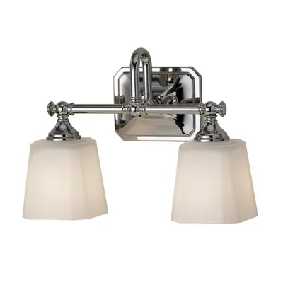 Produktbild von Elstead Concord LED Wandleuchte G9 2-fach Poliertes Chrom IP44