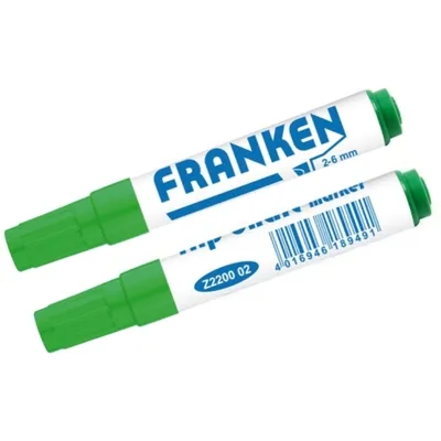 Produktbild von FRANKEN Flipchart Marker Strichstärke: 2-6 mm grün