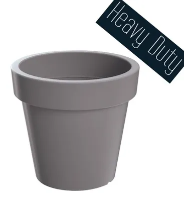 Image de Květináč LEXO ROUND 80 cm - barva: šedý kámen