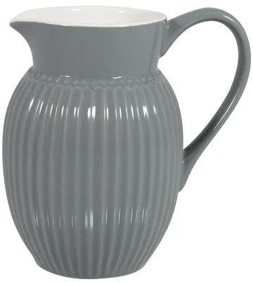 Immagine prodotto di Greengate brocca ALICE DARK GREY brocca 0,5 litri Stoviglie per tutti i giorni STONE GREY