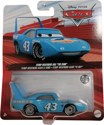 Produktbild von Disney Pixar Cars Disney and Pixar Cars Strip "The King" Weathers, Auto, 3 Jahr(e), Blau