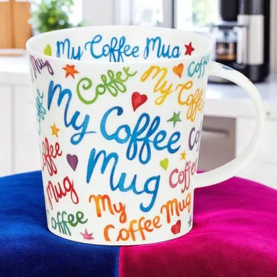 Produktbild von DUNOON Becher Cairngorm My Coffee Mug 0,48l Fine Bone China Porzellan 480 ml