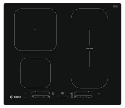 Image de Plaque à Induction Indesit IB65B60NE 7200 W Noir