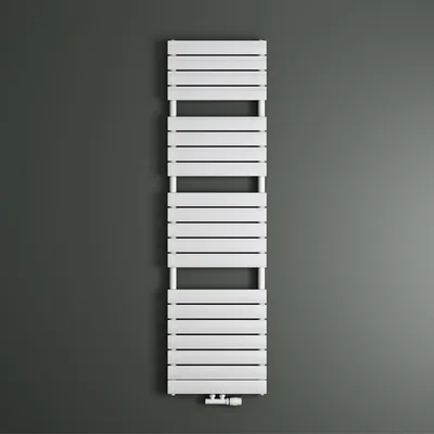 Produktbild von Mai & Mai Badheizkörper flach 180x50cm in Weiß Seitenanschluss & Mittelanschluss Paneelheizkörper Badheizung Ohne Heizstab