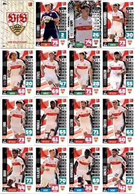 Produktbild von Topps Match Attax - 2020/21 - Mannschaftspaket - VfB Stuttgart