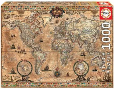 Immagine prodotto di Puzzle Educa Mappemonde (1000 pcs)
