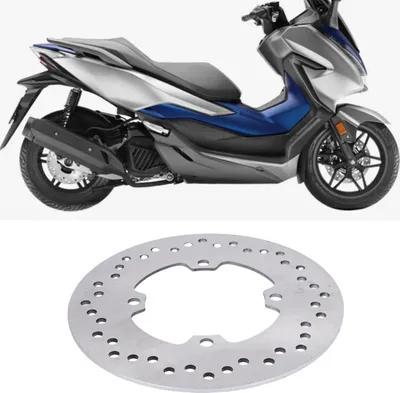 Produktbild von Motorrad-Bremsscheibe hinten, 240 mm, 8Cr13-Stahlplatte, Ersatz für FORZA 300 350 2021–2024