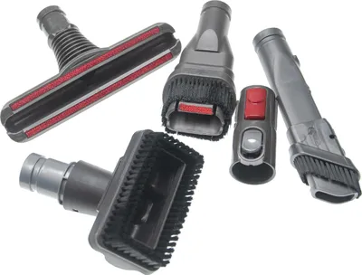 Produktbild von vhbw 5-tlg. Düsen-Set kompatibel mit Dyson Gen5, SV10, V11 Advanced, V10 Total Clean, V10, V10 Absolute, Gen5detect, SV11 Staubsauger Grau