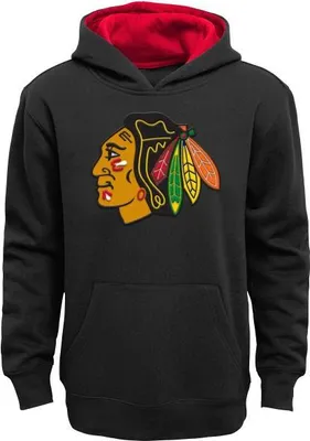 Productafbeelding van NHL Prime juniorhoodie, lange mouwen, met kangoeroezak voor, maat 18 jaar, Chicago Black Hawks