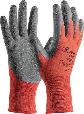 Produktbild von GEBOL Schutzhandschuh Eco Grip Arbeitshandschuh Größe 10 | 1 Paar