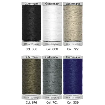 Produktbild von Gütermann Nähgarn-Set Extra Stark 6x100m