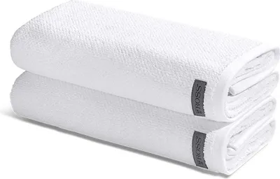 Produktbild von Ross Selection 2 X Duschtuch im Set Frottee aus Bio Baumwolle 540 g/m², Weich saugstark und schnell trocknend, Gewebte Bordüre in vielen Farben