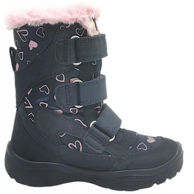 Image de Bottes d'hiver Superfit CRYSTAL pour filles, rose, taille 27