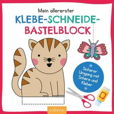 Produktbild von Mein allererster Klebe-, Schneide-, Bastelblock