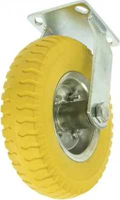 Immagine prodotto di Ruota fissa con pneumatici inPoliuretano8" 2,50-4