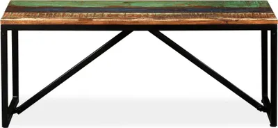 Obrázok produktu pre vidaXL Lavica z masívneho dreva 110x35x45 cm