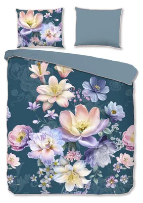Obrázok produktu pre Postelné obliečky "Mirery" – modré – (200x220 cm) – 100 % bavlna