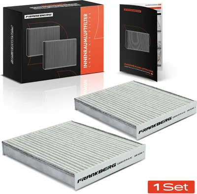 Immagine prodotto di Frankberg 2x filtro aria cabina a carboni attivi per Jaguar F-Pace XF X260 Land Rover Range Rover IV