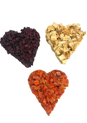 Immagine prodotto di Cuori di verdura: uno spuntino per tutti i pappagalli