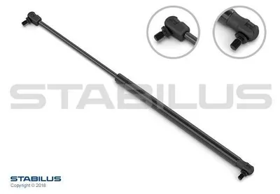 Produktbild von STABILUS Gasfeder Heckscheibe Gasdruckfeder 205316 beidseitig für HONDA CR-V I (RD) 540mm