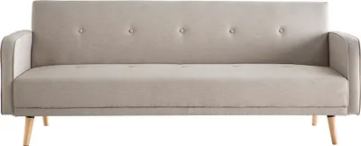 Produktbild von Miliboo - Sofa verstellbar 3 Plätze skandinavisches Design Naturfarbe ULLA