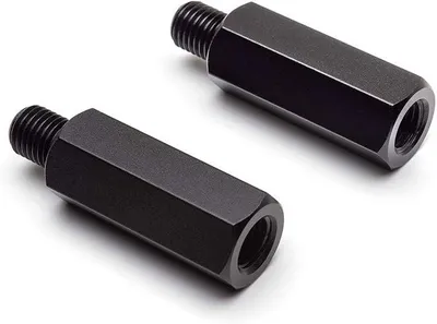 Produktbild von Verlängerungen für Motorradspiegel – M10, 10 mm, 2 Stück mit Rechtsgewinde – Paar