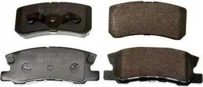 Produktbild von DENCKERMANN Bremsbeläge Satz Hinten Bremsklötze für MITSUBISHI ASX (GAW) B111163