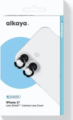 Immagine prodotto di alkaya Lens Shield Kameraschutzglas, iPhone 17, Transparent