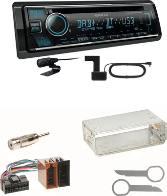 Produktbild von Kenwood KDC-BT760DAB Bluetooth DAB Einbauset für Mercedes SLK R170 W208 W210