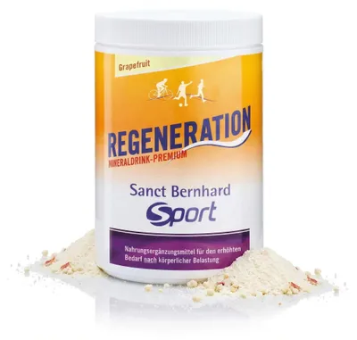 Produktbild von Sanct Bernhard Sport Regeneration Mineraldrink Grapefruit 750g