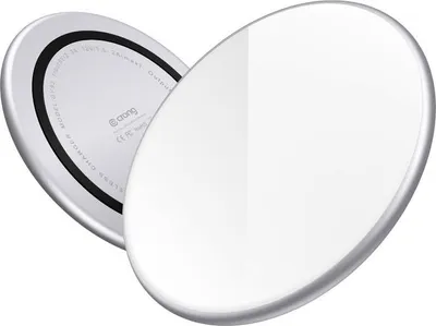 Produktbild von Crong, Qi-Ladegerät PowerSpot 15 W mit intelligenter Erkennung, Weiß