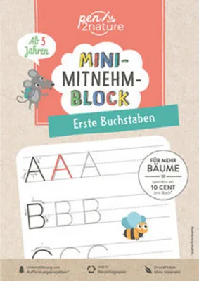 Produktbild von Mini-Mitnehm-Block Erste Buchstaben