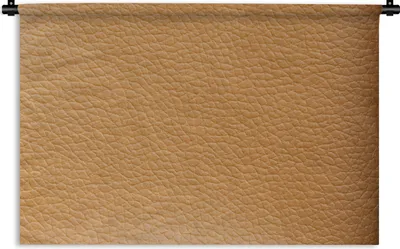 Produktbild von MuchoWow® Wandteppich Wandbehang Leder - Strukturiert - Leder-Optik - Orange 90x60 cm Tapisserie Dekoration Wandtuch - Wandskulpturen - Bildteppich