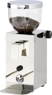 Produktbild von la Pavoni LPGKBM01EU, Mühle mit Mahlwerk, 300 g, Kegelmahlwerk, Edelstahl, Polycarbonat (PC), Edelstahl