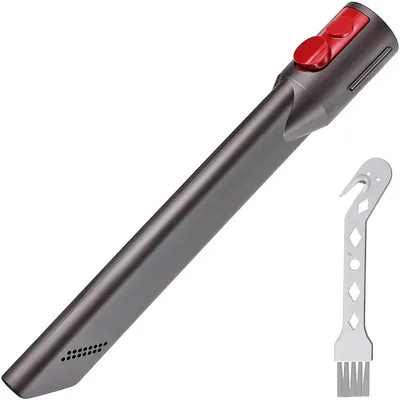 Image de Tuyau d'aspiration avec brosse et blocage de l'aspiration - 25 cm. Rallonge de tuyau à fixation rapide - Accessoire d'aspirateur pour le nettoyage
