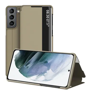 Image de Coque de protection pour Samsung Galaxy S22 5G, type étui à rabat, couleur : or