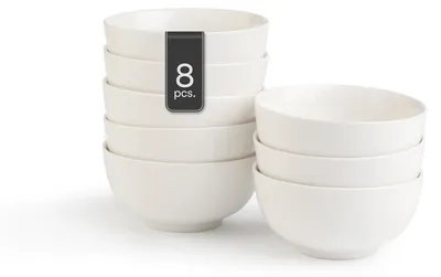 Produktbild von Müsli-Schalen 8-teilig - Ø 14 cm - Porzellan - Spülmaschinenfest - Modern