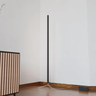 Produktbild von LUMIÈRE Design Stehlampe 'Levana' dimmbar LED Bogenleuchte Leselampe Schwarz