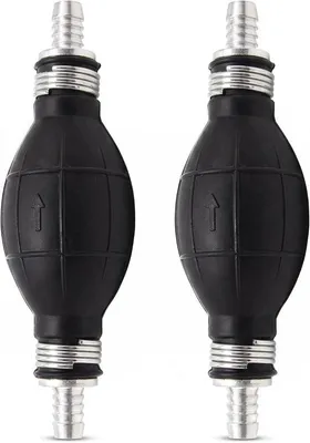 Productafbeelding van 2 stuks gasolie-aanvoerpomp, 8 mm, 10 mm, handmatige brandstofoverdracht