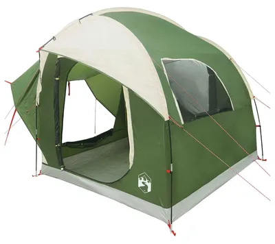 Image de Tente de voiture vidaXL avec toit, verte, 239 x 210 x 210 cm, en polyester et acier