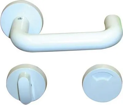 Produktbild von Plastikowy uchwyt toaletowy ze wskaźnikiem biały