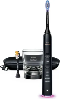 Produktbild von Philips Schallzahnbürste HX9917/89 - DiamondClean smart Series 9300, schwarz